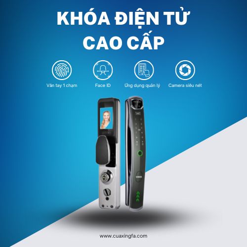 Những mẫy khóa điện tử cao cấp hàng đầu tại Vạn Phúc