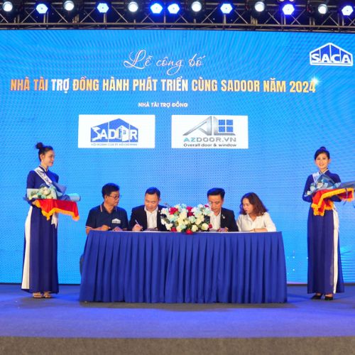 Công ty Cổ phần AZDOOR Việt Nam trở thành nhà tài trợ phát triển cho Hiệp hội Ngành cửa Hồ Chí Minh